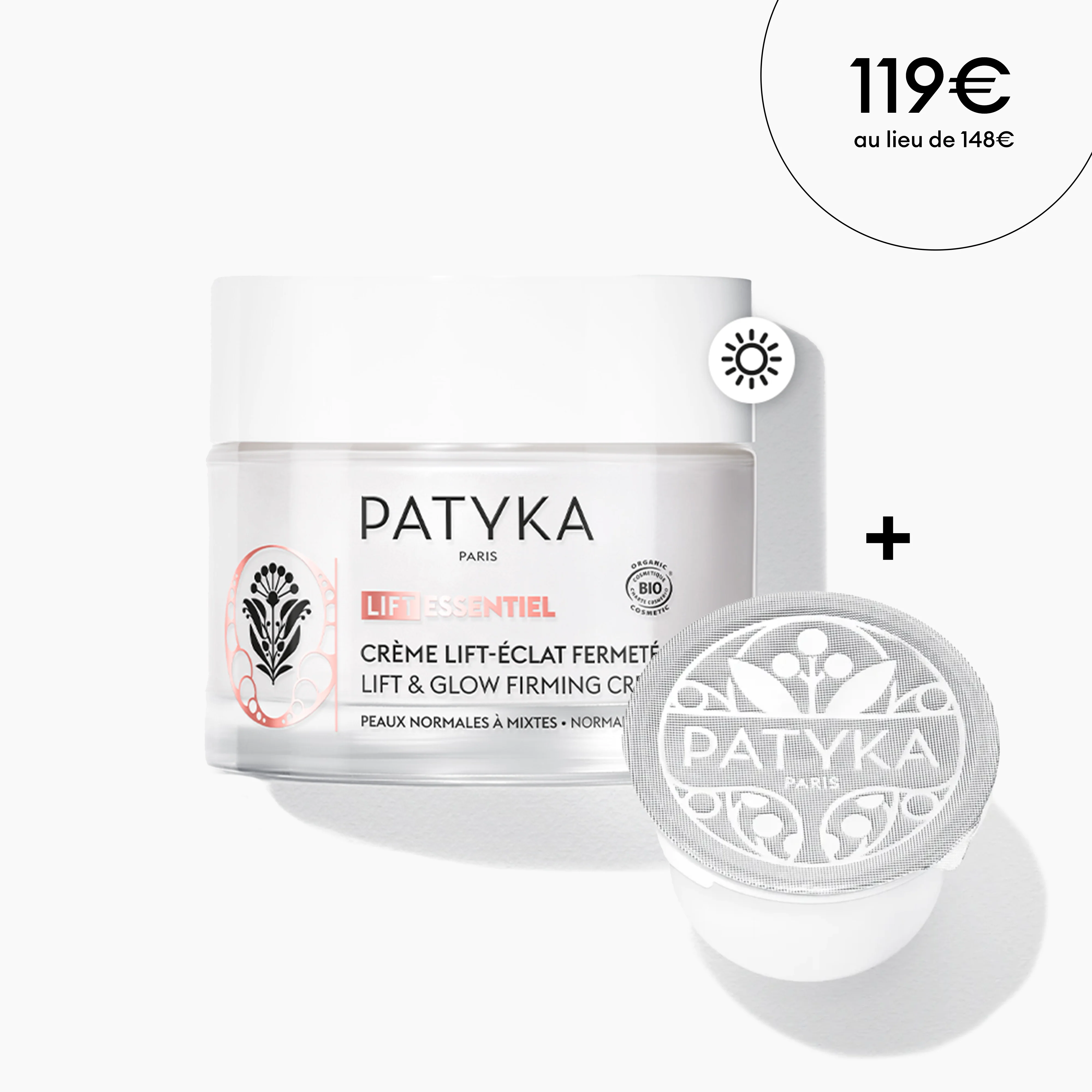 Duo Crème Lift-Éclat Fermeté + Recharge - Image 3